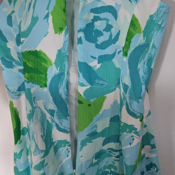 Lilly Pulitzer First Impression Shift Dress In Poolside Blue Size 0 - Picture 8 of 11